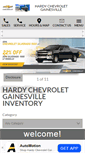 Mobile Screenshot of hardychevrolet.com